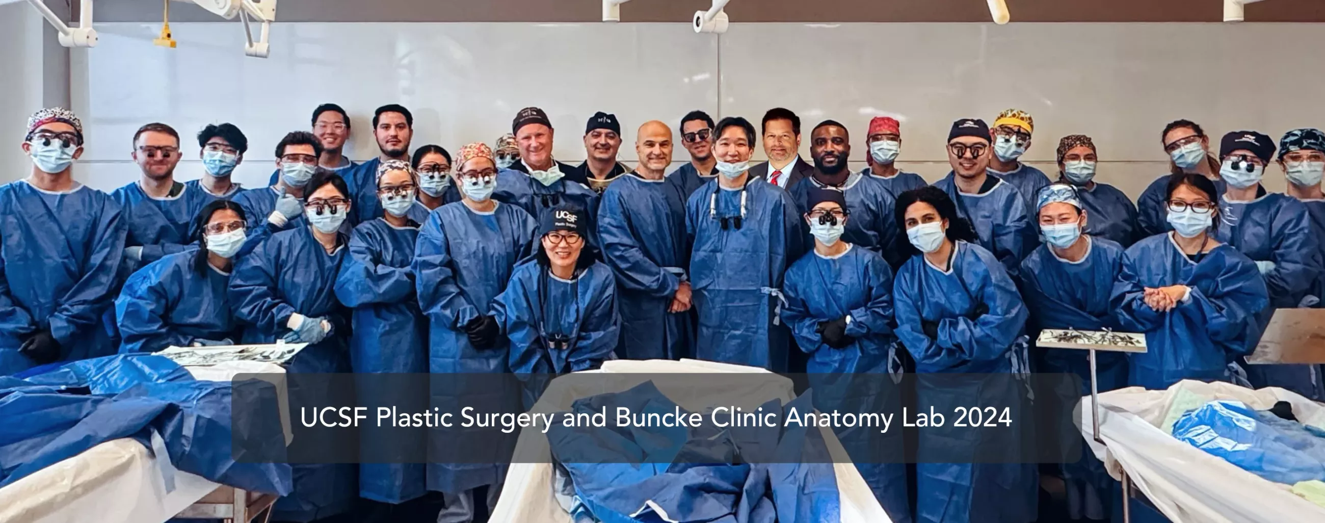 UCSF Plastic Surgery and Buncke Clinic Anatomy Lab 2024